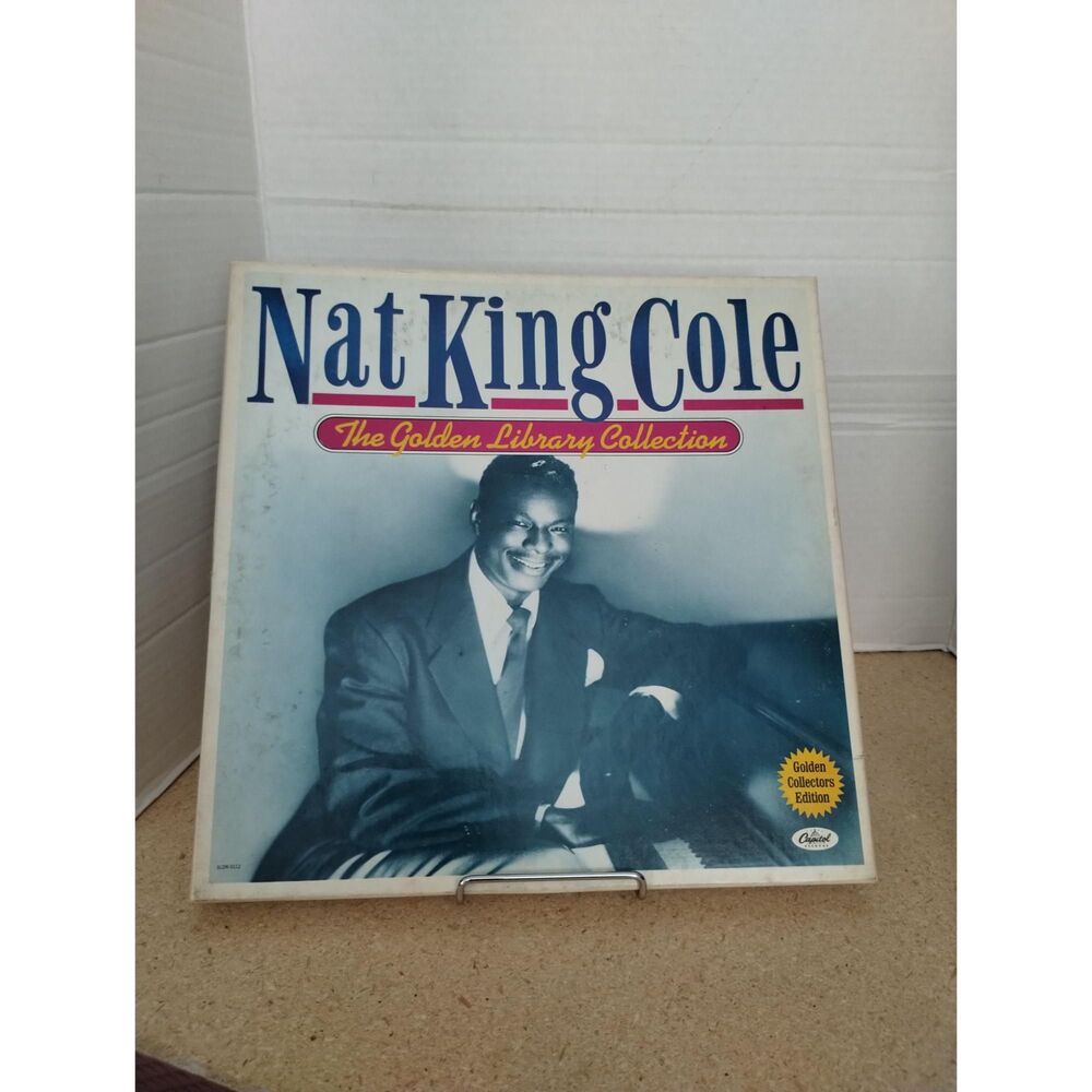 Nat King Cole The Golden Library Collection 1984 4 Album Vinyl Box Set SLDR-9112